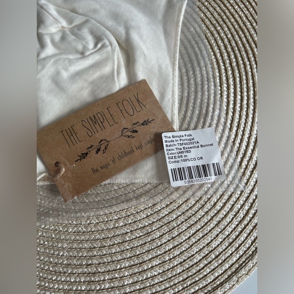 The Simple Folk essential bonnet - Picture 2 of 3
